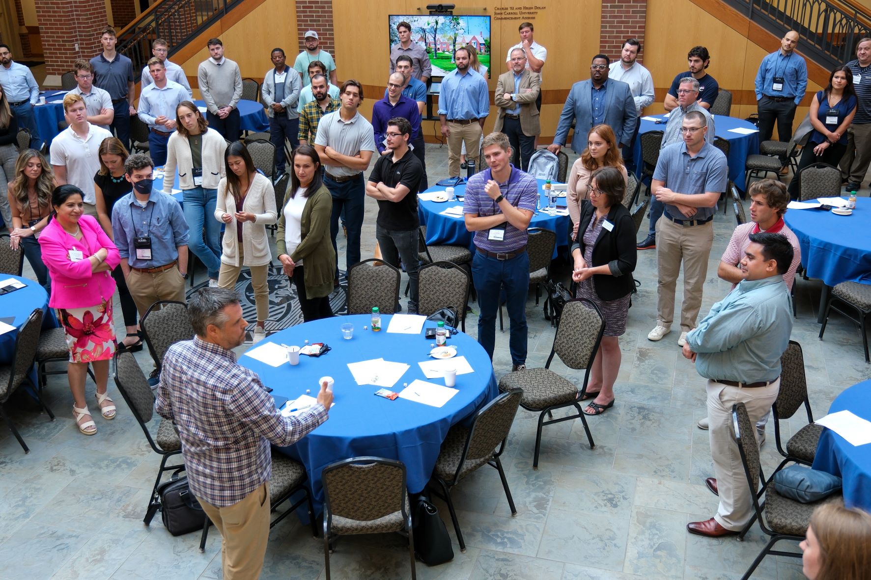 Inspired Business Forum - Group Cheering
